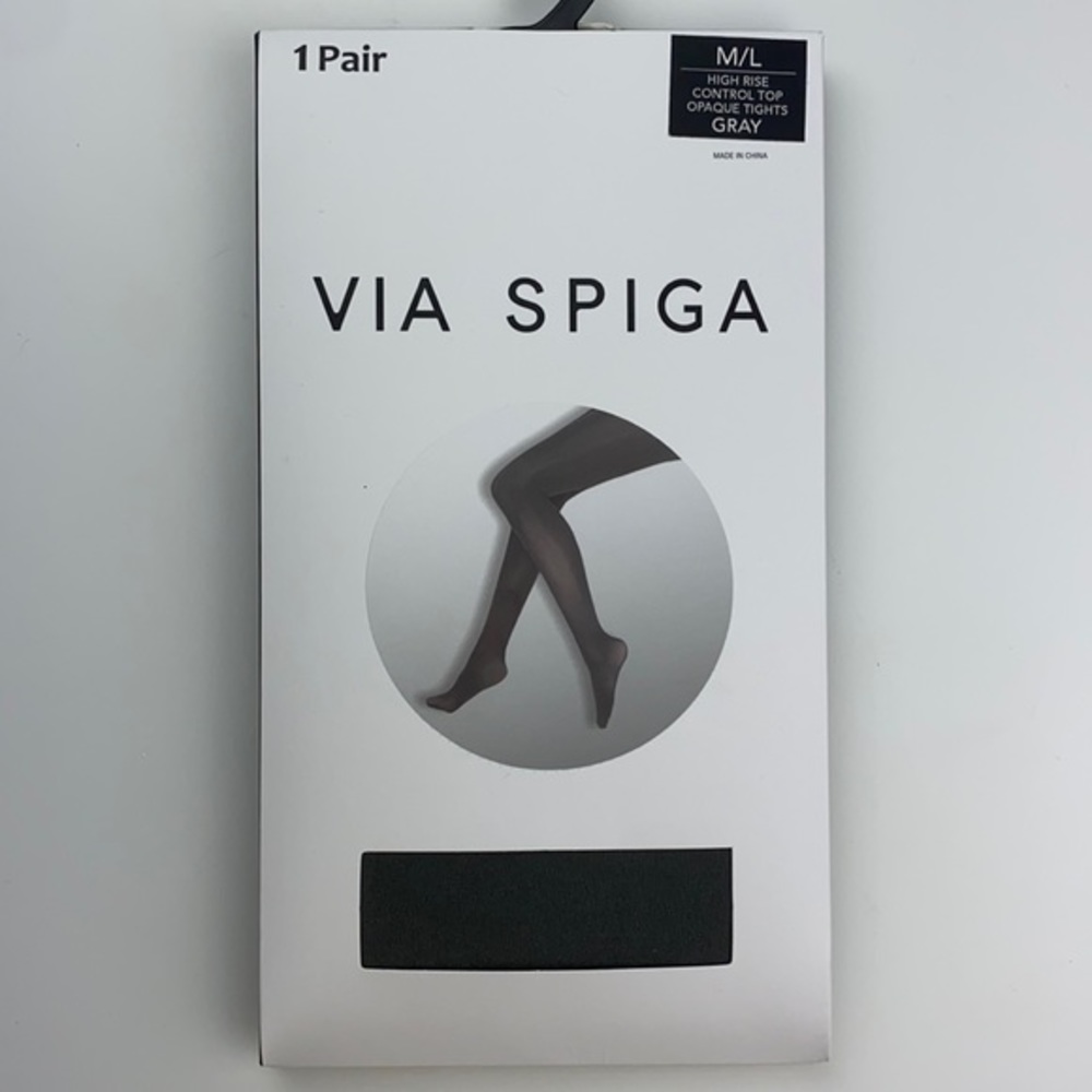 ✌🏼3/$30✌🏼Via Spiga High Rise Control Grey Tights